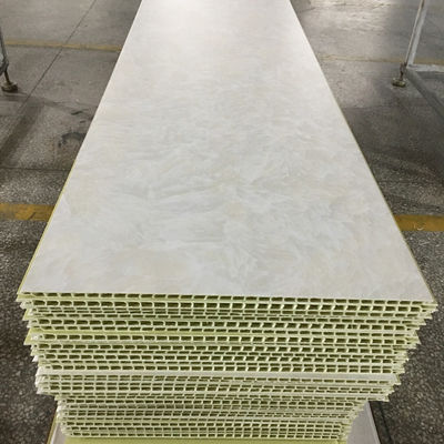 parede interior dos materiais de construção da casa de painel da parede do PVC de 40cm 60cm decorativa