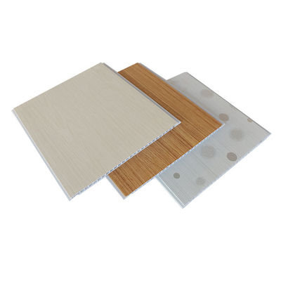 Fácil instale a decoração interna à prova de fogo do painel de teto do PVC