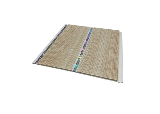 Painel de teto plástico rápido do PVC da resistência de fogo da instalação para interno