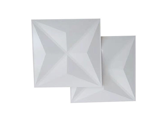 Painel de parede 3D interior decorativo da casa impermeável da resina do PVC para paredes