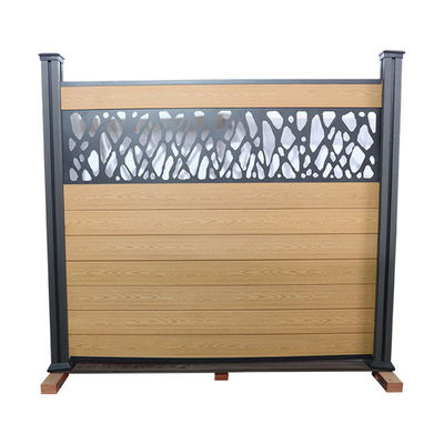 Balcão composto decorativo 90 * 25mm das placas de Panels Waterproof Garden da cerca de Wpc
