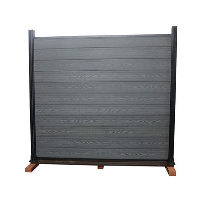 cerca Panels Embossed Co de 1.8m x de 1.8m Wpc - placas exteriores da casa da extrusão
