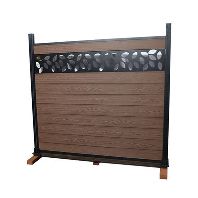 Wpc composto plástico de madeira cerca a umidade exterior de Panel Home Garden - prova