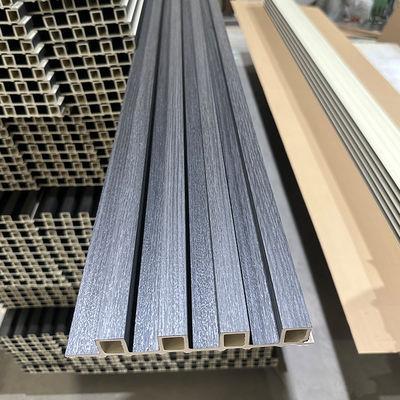 Painel de parede Wpc de madeira laminada para decoração de interiores