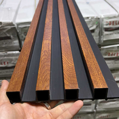 Decoração de interiores à prova de água e à prova de erosão Painéis de parede de PVC WPC