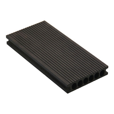 Decking de WPC composto exterior oco.