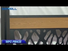 A extrusão Wpc do Co do jardim cerca a prova composta do oídio de Panel Wood Plastic