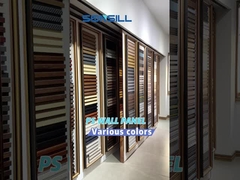 GV da decoração da casa do painel de parede do picosegundo do painel de parede do poliestireno de 122x12mm