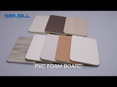 placas da espuma do PVC de 1220x2440mm painel de parede colorido de 12mm - de 18mm