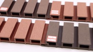 revestimento de parede WPC externo 219 * 26 mm