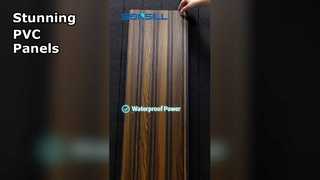 Painéis de teto de PVC Sonsill Paredes e tetos impressionantes